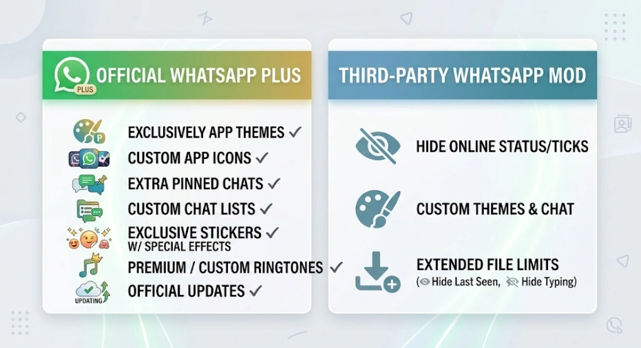 official whatsapp plus